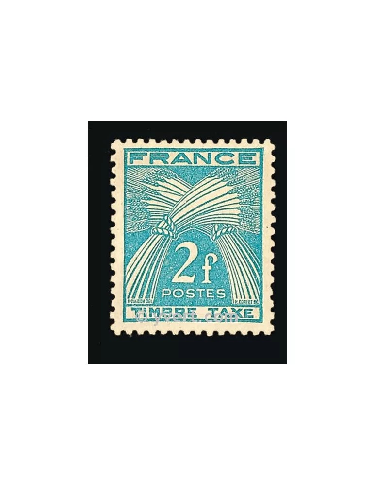 n° 82 - Timbre France Taxe