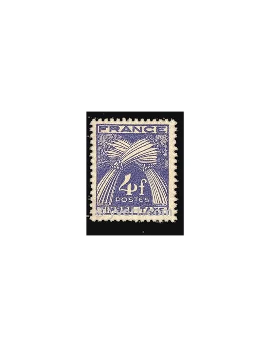 n° 84 - Timbre France Taxe