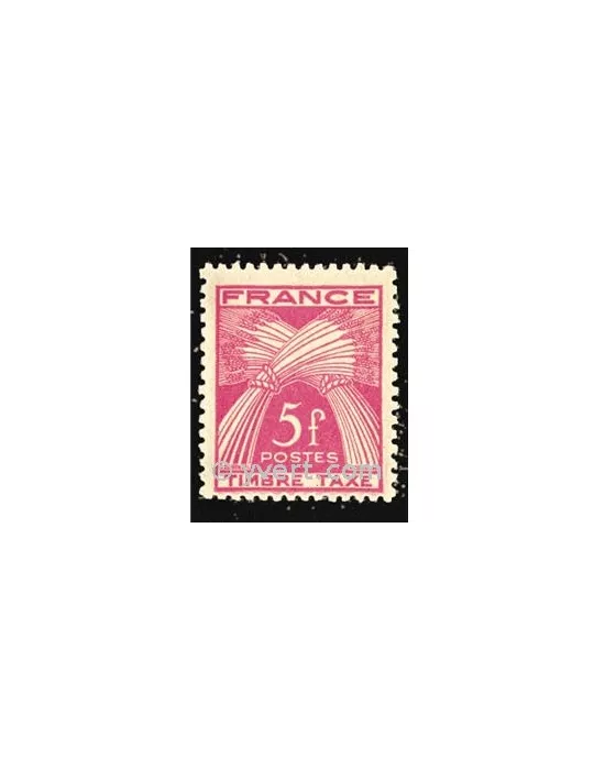 n° 85 - Timbre France Taxe