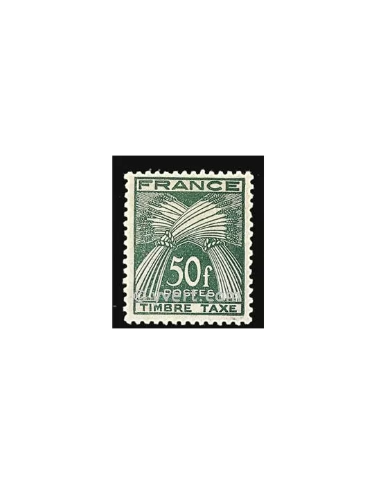 n° 88 - Timbre France Taxe