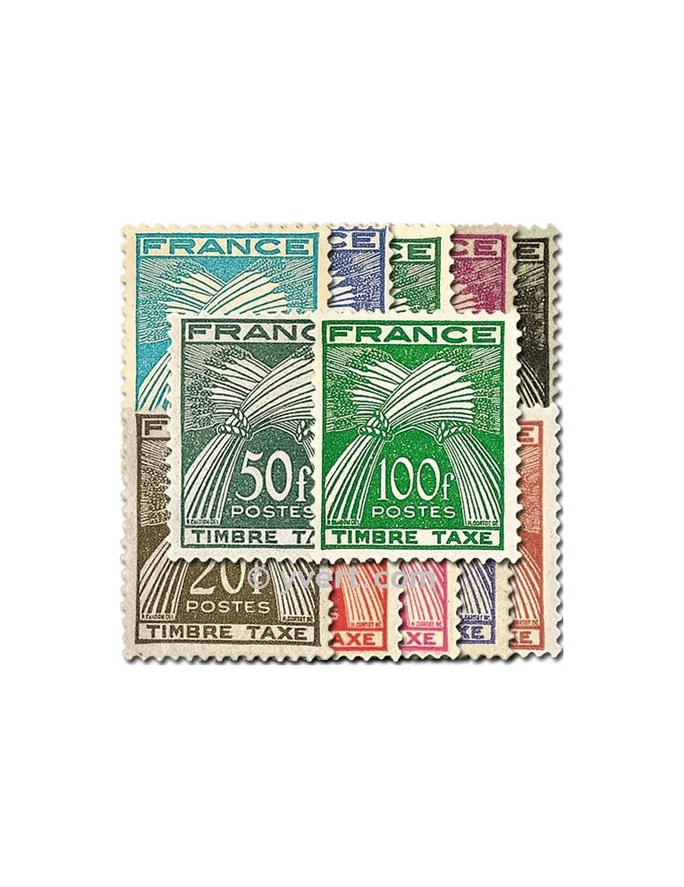 n° 78/89 - Timbre France Taxe