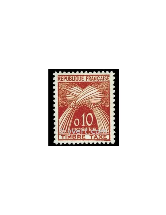 n° 91 - Timbre France Taxe