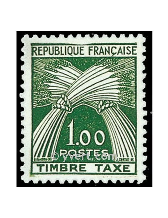 n° 94 - Timbre France Taxe