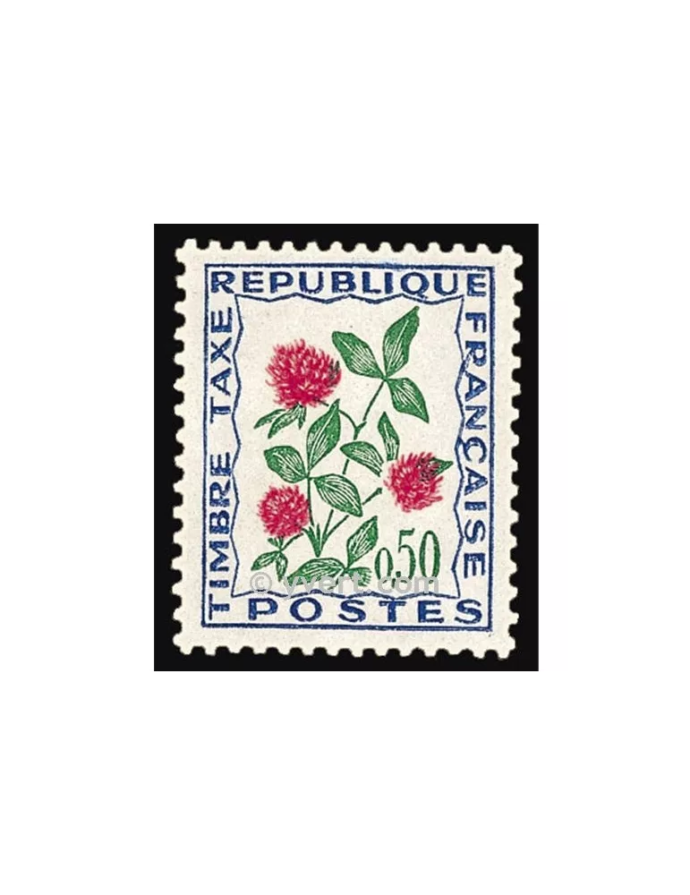 n° 101 - Timbre France Taxe