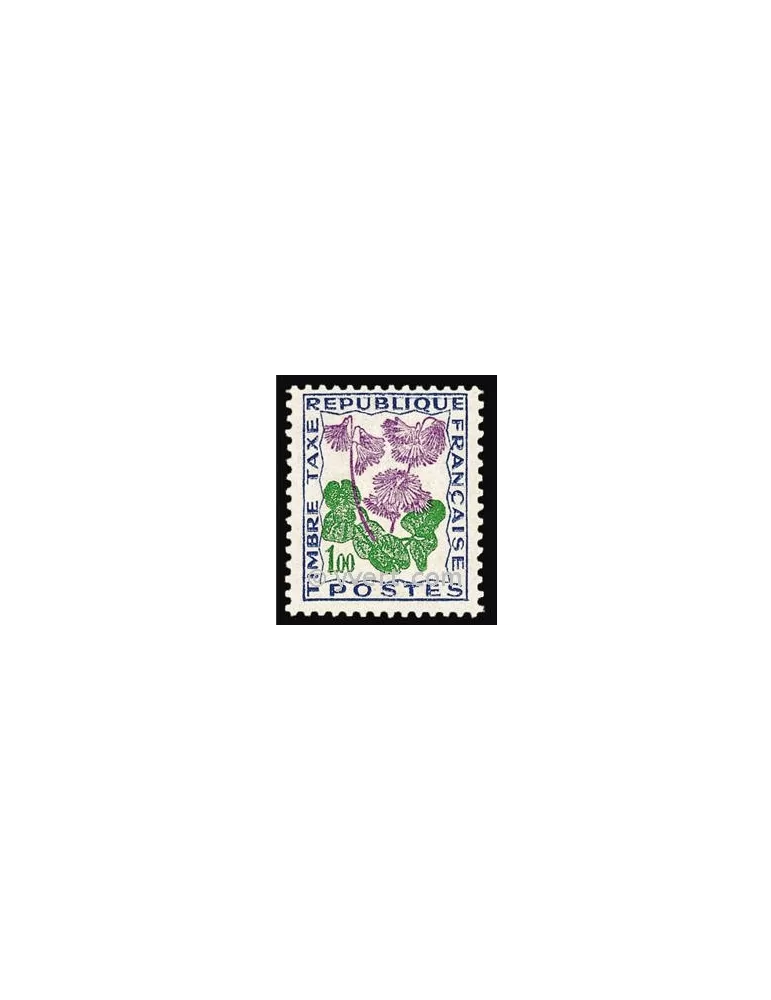 n° 102 - Timbre France Taxe