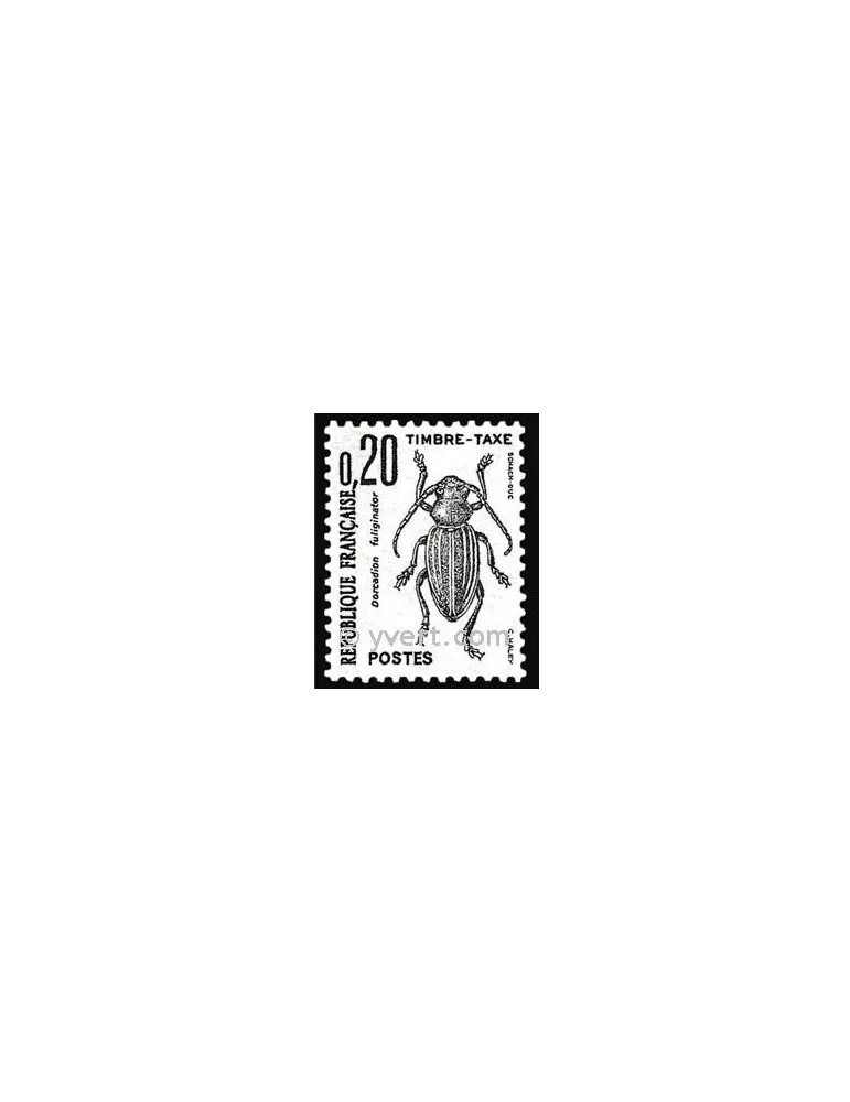 n° 104 - Timbre France Taxe
