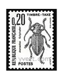 n° 104 - Timbre France Taxe