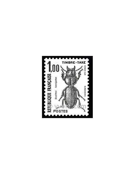 n° 106 - Timbre France Taxe