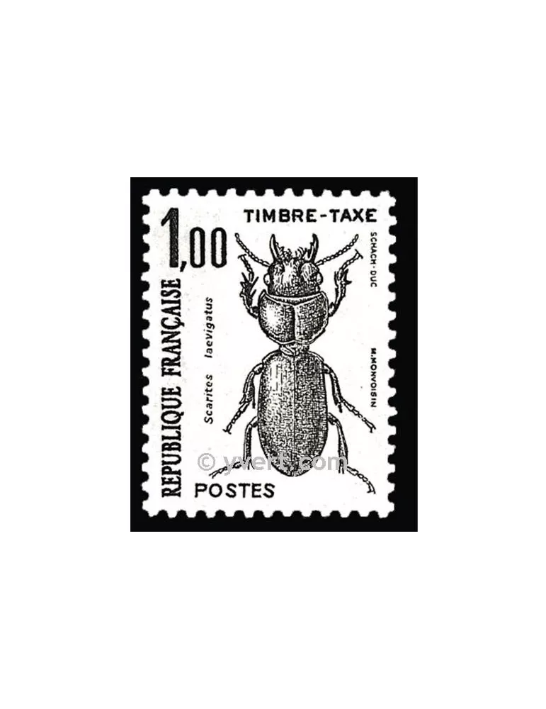 n° 106 - Timbre France Taxe