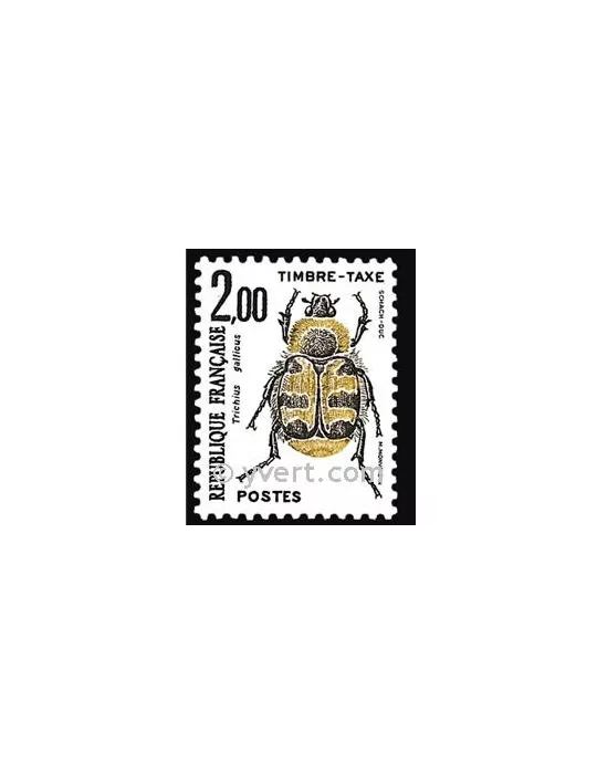 n° 107 - Timbre France Taxe