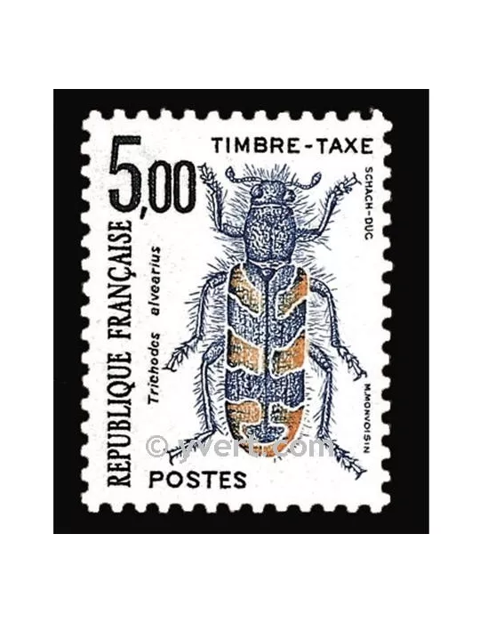 n° 112 - Timbre France Taxe