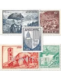 n° 119/137 -  Timbre Andorre Poste
