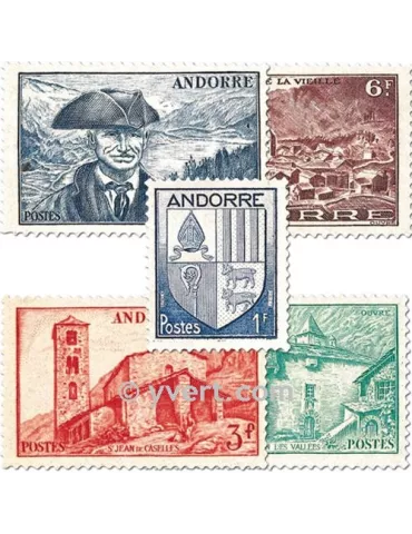 n° 119/137 -  Timbre Andorre Poste 2