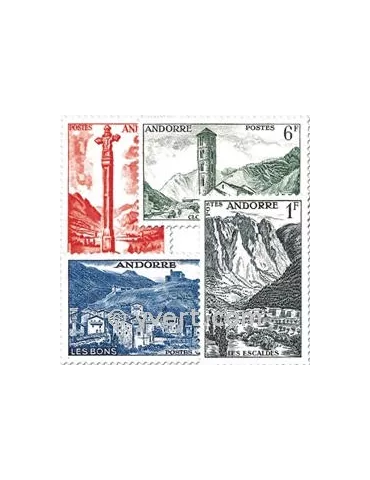 n° 138/153 -  Timbre Andorre Poste