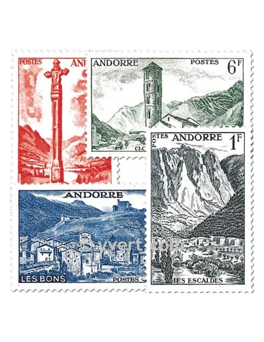 n° 138/153 -  Timbre Andorre Poste