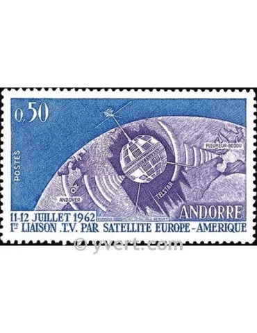 n° 165 -  Timbre Andorre Poste 2