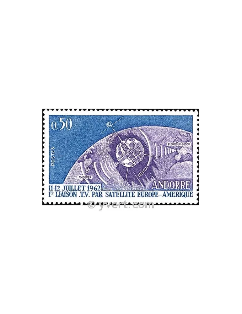 n° 165 -  Timbre Andorre Poste