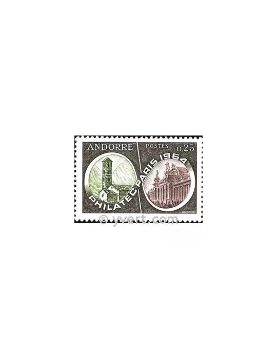 n° 171 -  Timbre Andorre Poste