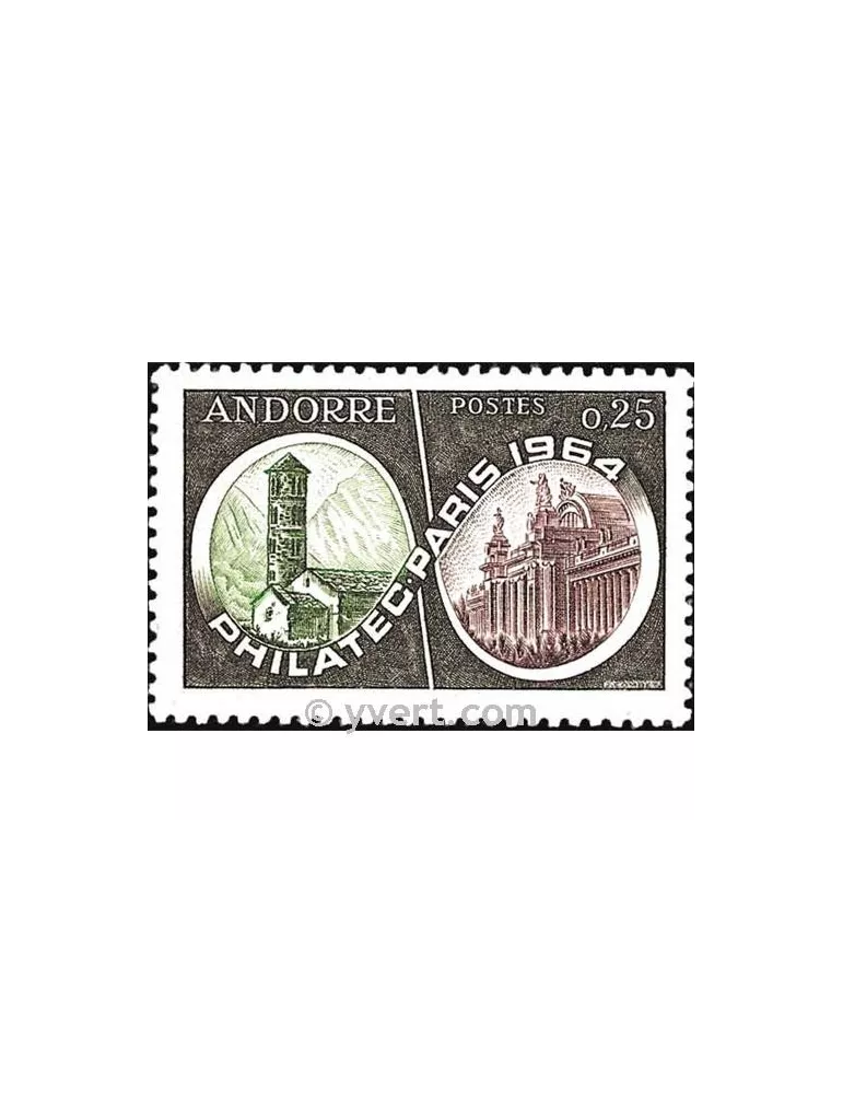 n° 171 -  Timbre Andorre Poste