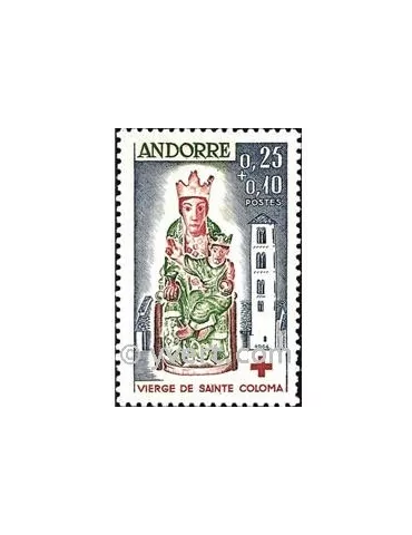 n° 172 -  Timbre Andorre Poste