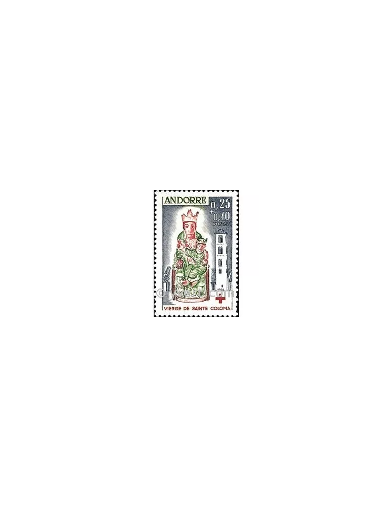 n° 172 -  Timbre Andorre Poste