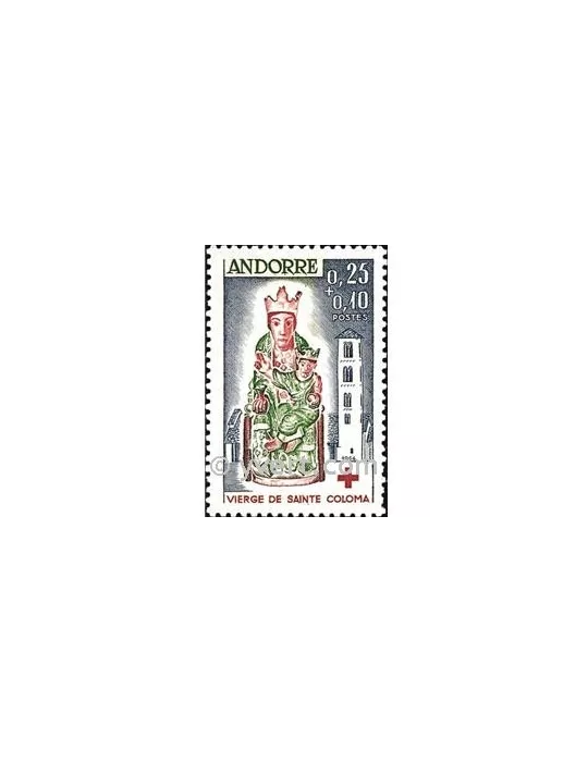 n° 172 -  Timbre Andorre Poste