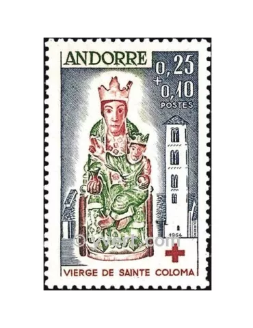 n° 172 -  Timbre Andorre Poste 2