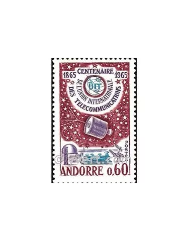 n° 173 -  Timbre Andorre Poste