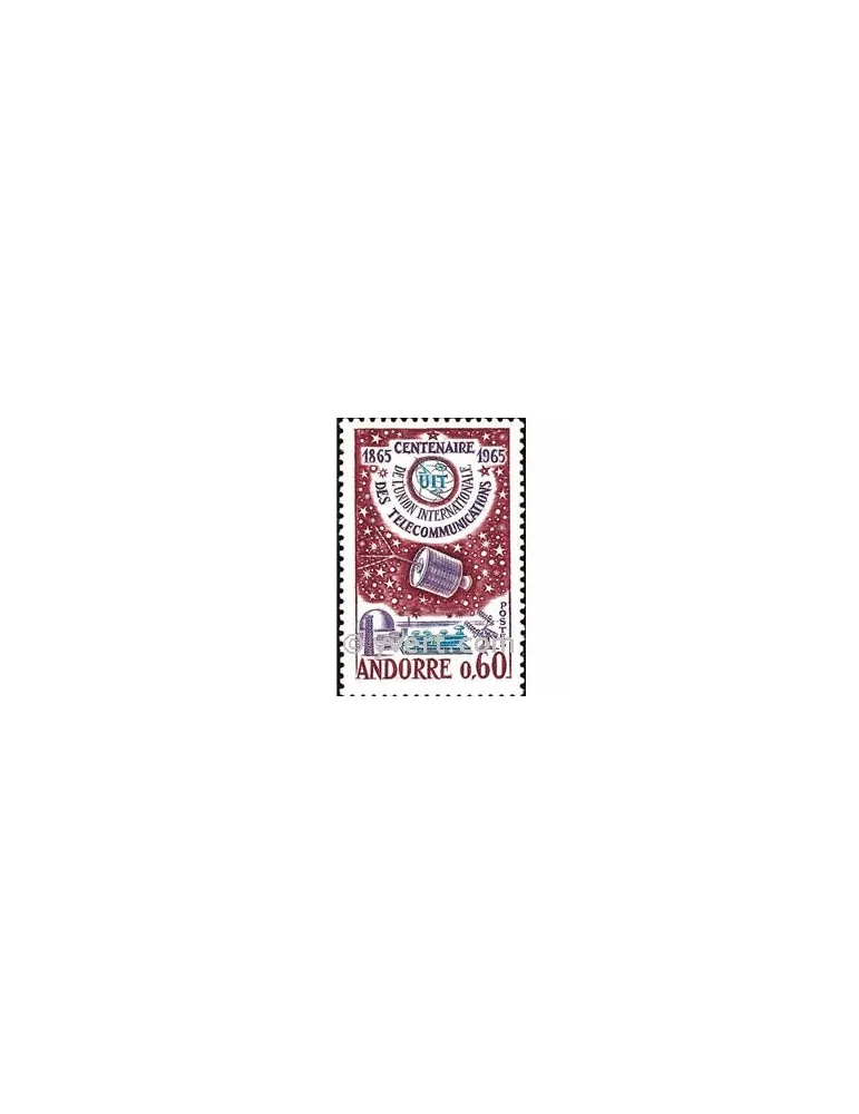 n° 173 -  Timbre Andorre Poste