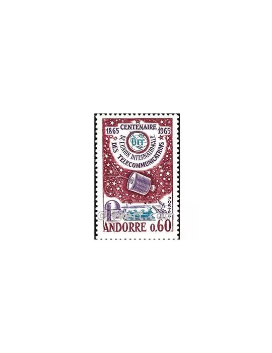 n° 173 -  Timbre Andorre Poste