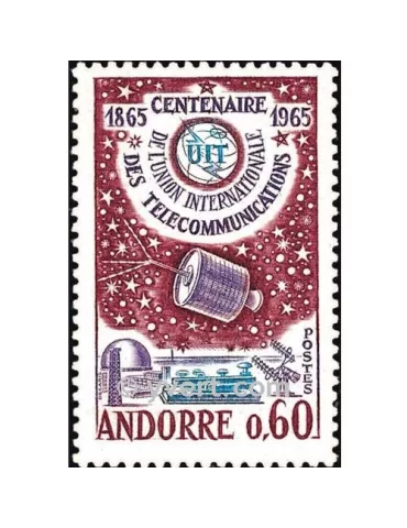 n° 173 -  Timbre Andorre Poste 2