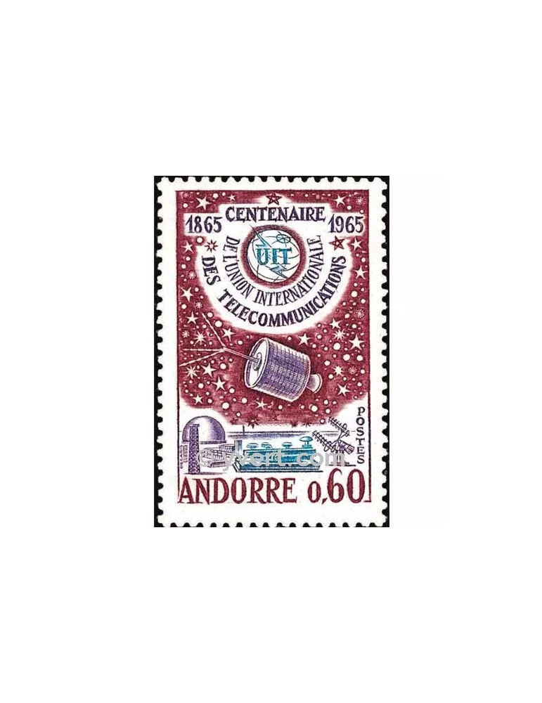 n° 173 -  Timbre Andorre Poste