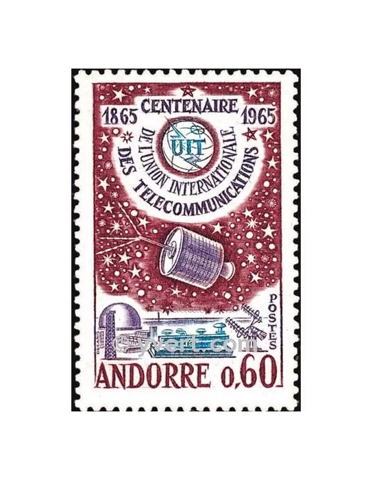 n° 173 -  Timbre Andorre Poste