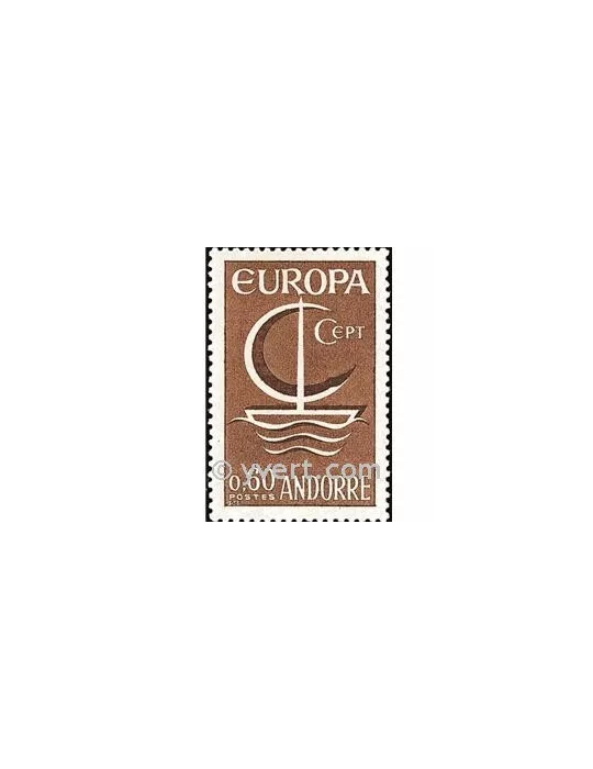 n° 178 -  Timbre Andorre Poste