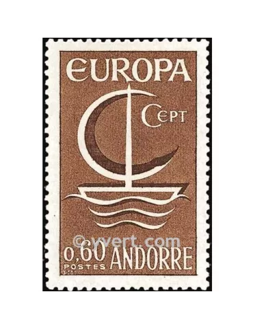 n° 178 -  Timbre Andorre Poste 2