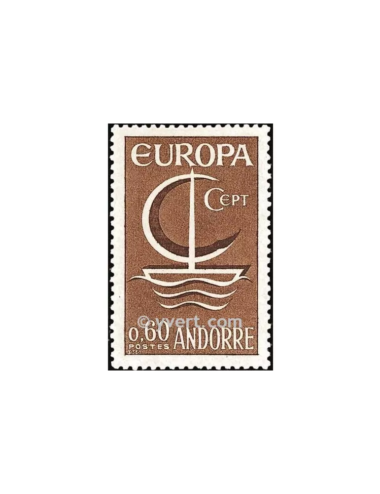 n° 178 -  Timbre Andorre Poste