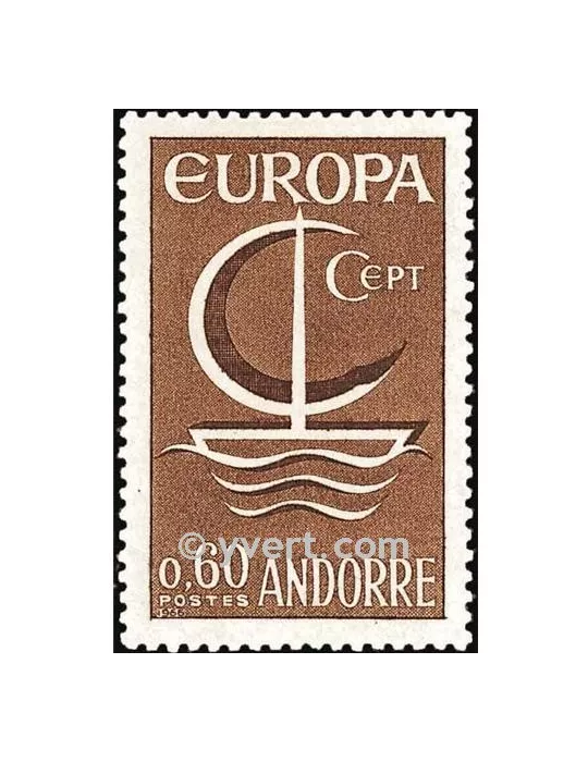 n° 178 -  Timbre Andorre Poste