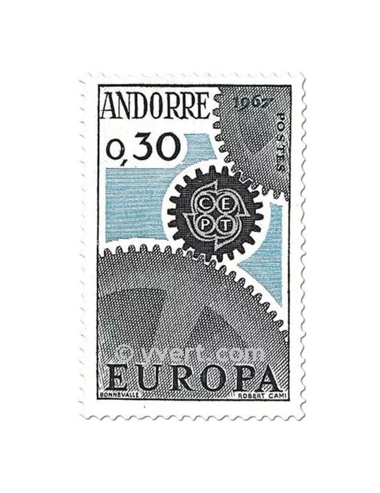 n° 179/180 -  Timbre Andorre Poste