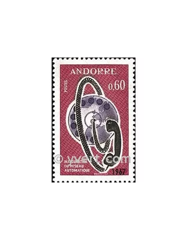 n° 182 -  Timbre Andorre Poste