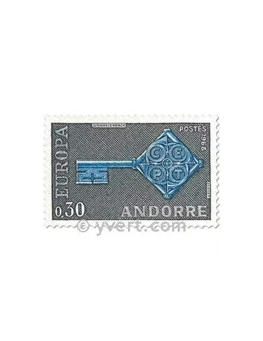 n° 188/189 -  Timbre Andorre Poste