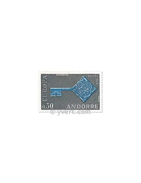n° 188/189 -  Timbre Andorre Poste