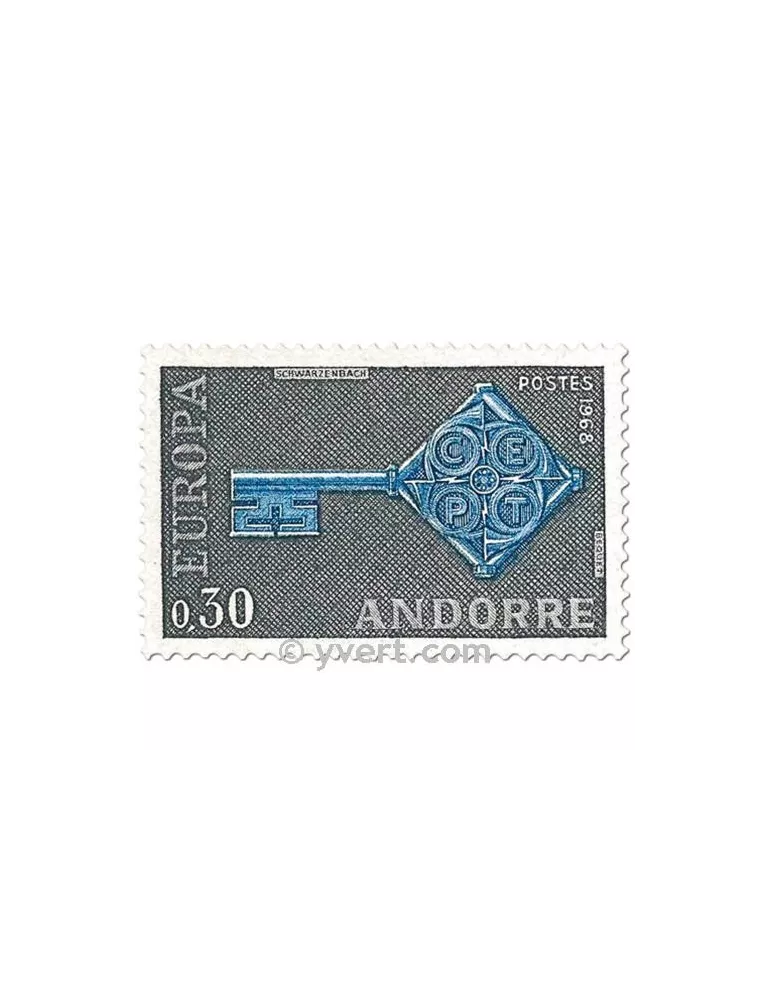n° 188/189 -  Timbre Andorre Poste