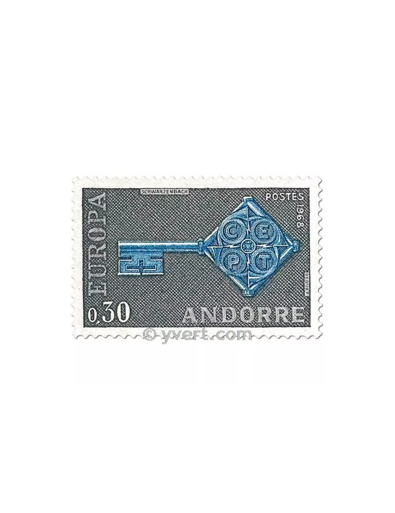 n° 188/189 -  Timbre Andorre Poste