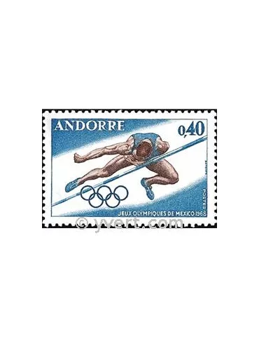 n° 190 -  Timbre Andorre Poste