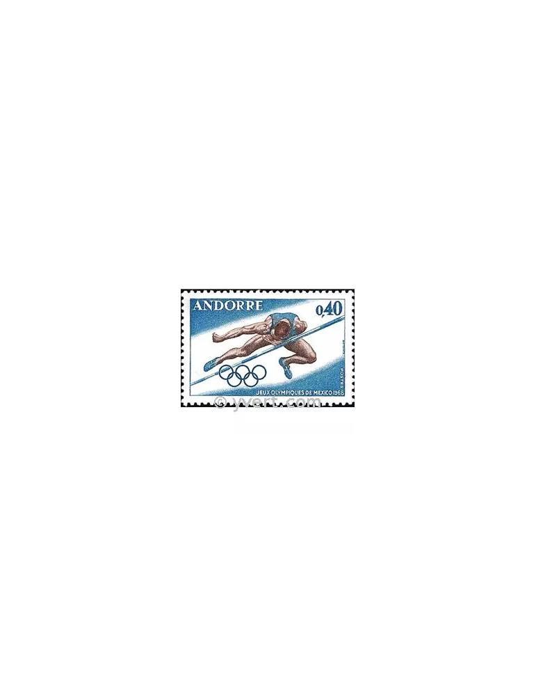 n° 190 -  Timbre Andorre Poste