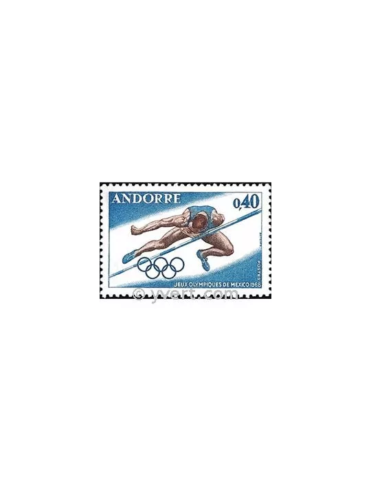 n° 190 -  Timbre Andorre Poste
