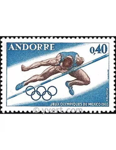n° 190 -  Timbre Andorre Poste 2