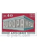 n° 194/195 -  Timbre Andorre Poste