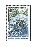 n° 196 -  Timbre Andorre Poste
