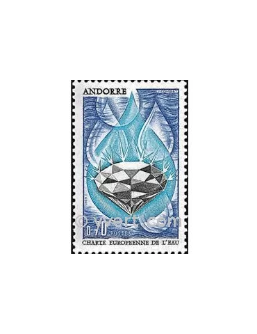 n° 197 -  Timbre Andorre Poste